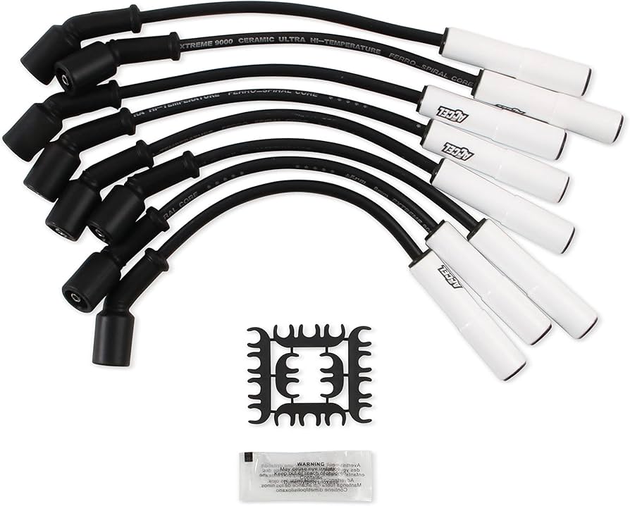 Amazon.com: ACCEL 9059C Extreme 9000 Spark Plug Wire Set Ceramic